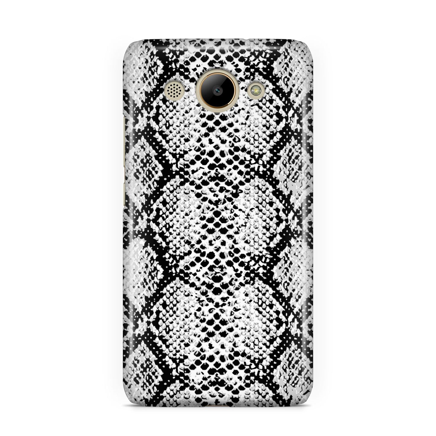 Black Snakeskin Huawei Y3 2017