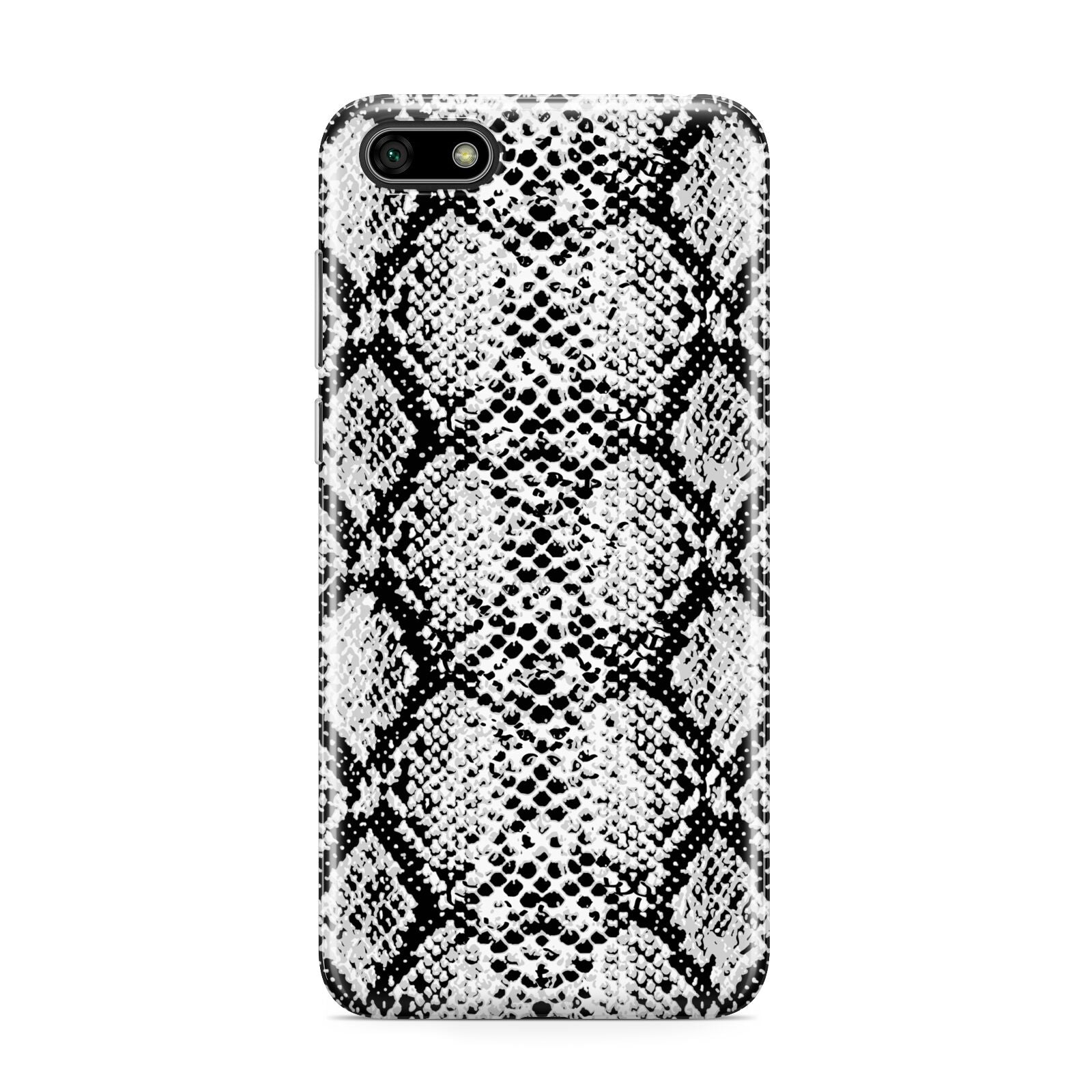 Black Snakeskin Huawei Y5 Prime 2018 Phone Case