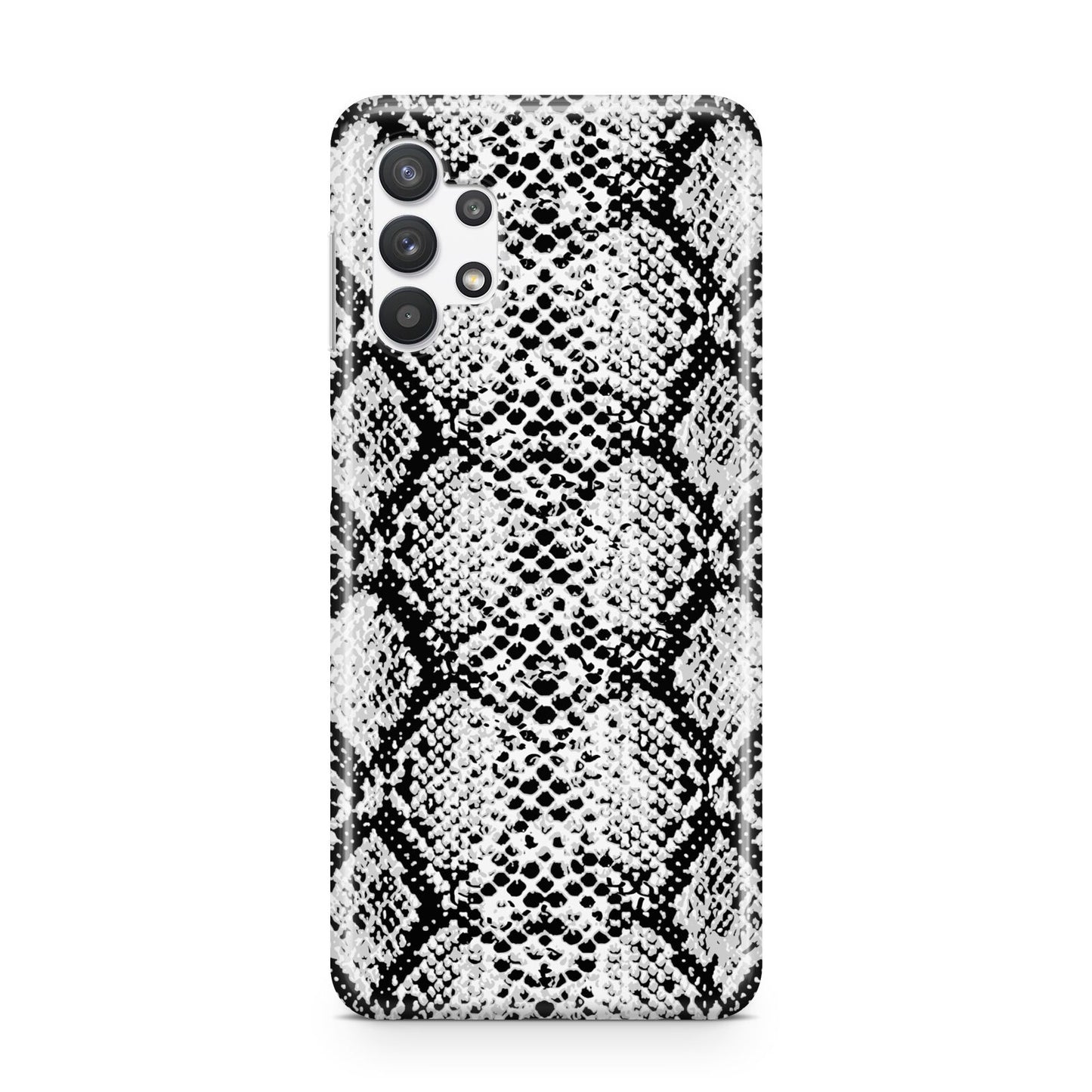 Black Snakeskin Samsung A32 5G Case