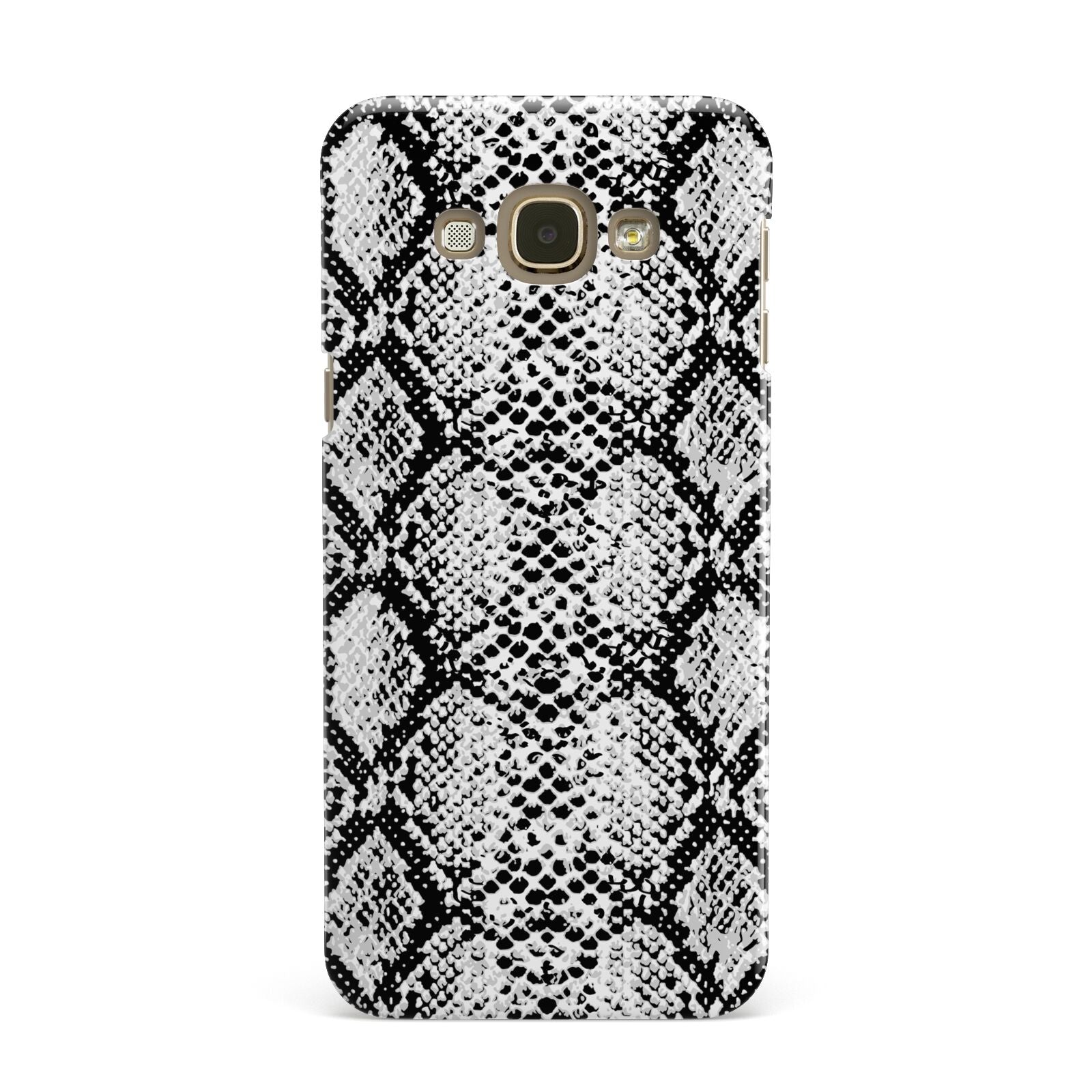 Black Snakeskin Samsung Galaxy A8 Case