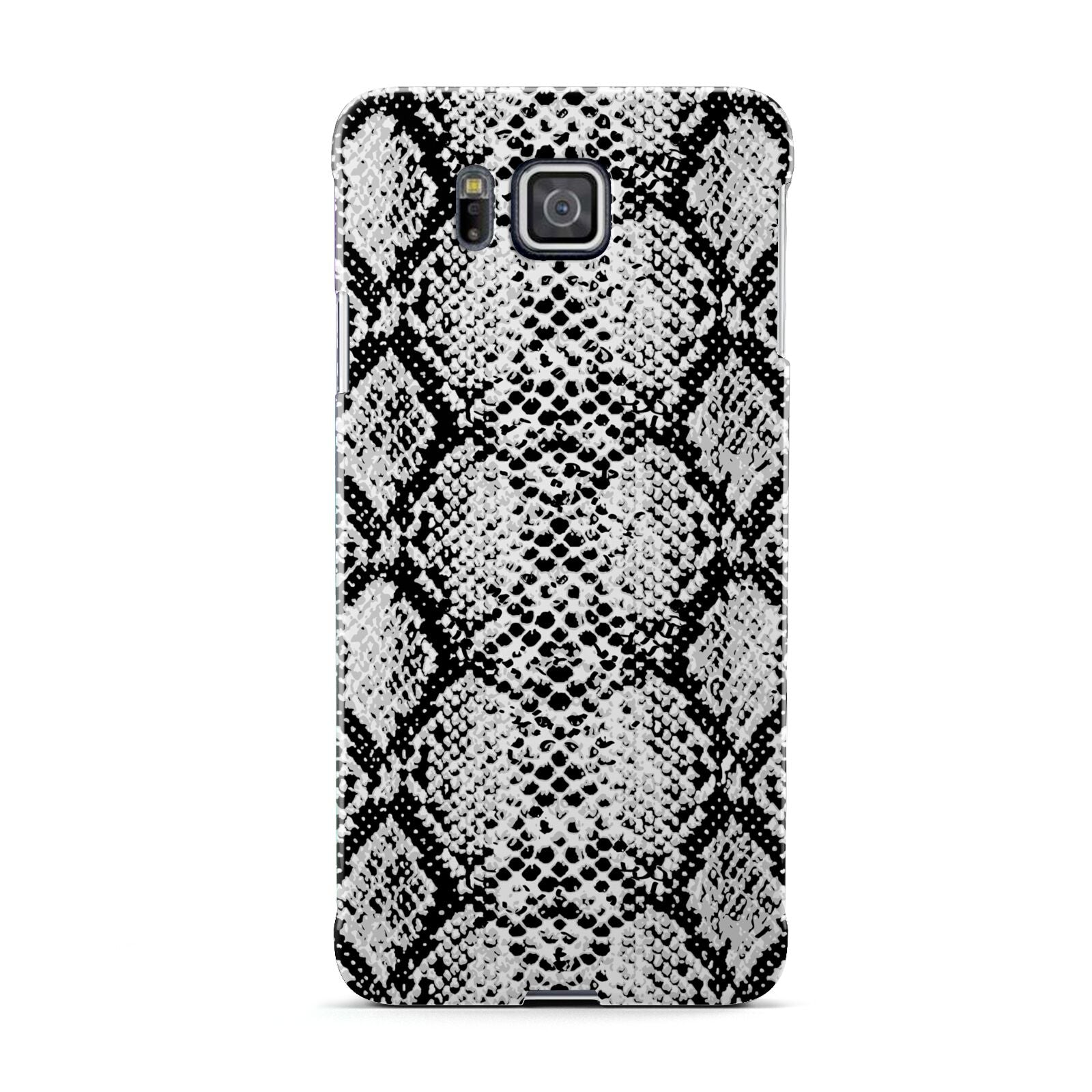 Black Snakeskin Samsung Galaxy Alpha Case