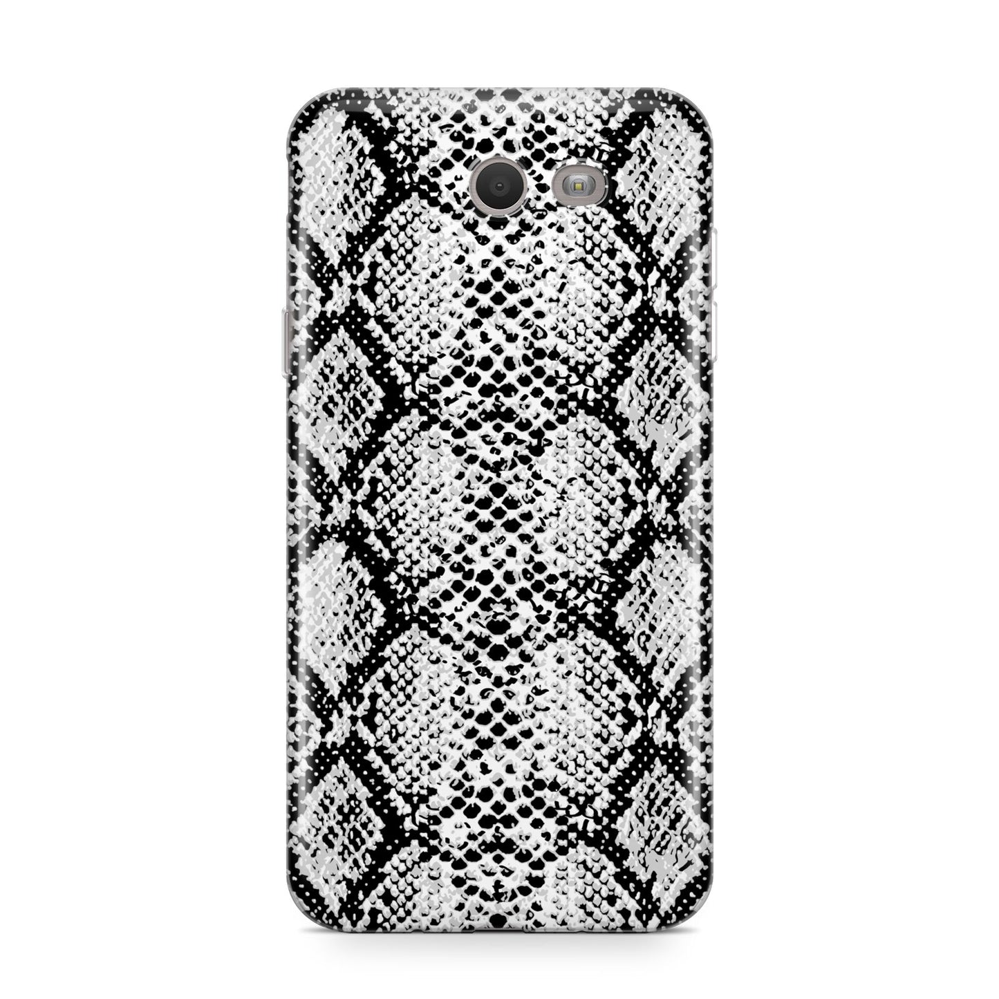 Black Snakeskin Samsung Galaxy J7 2017 Case