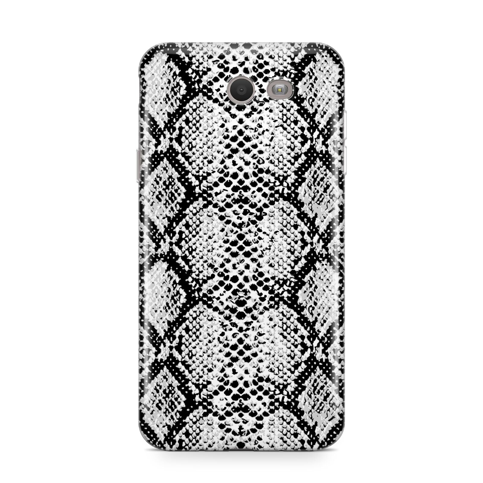 Black Snakeskin Samsung Galaxy J7 2017 Case