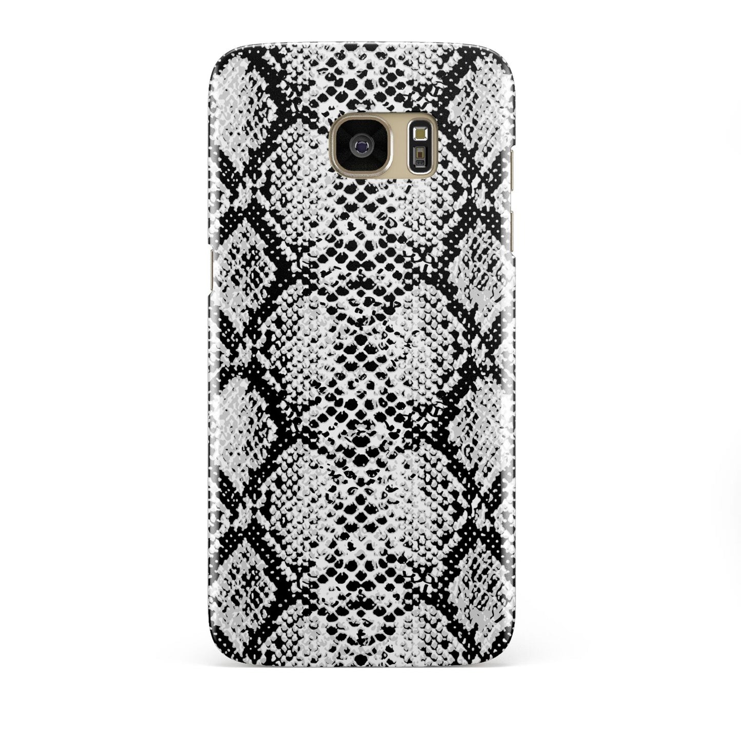 Black Snakeskin Samsung Galaxy S7 Edge Case