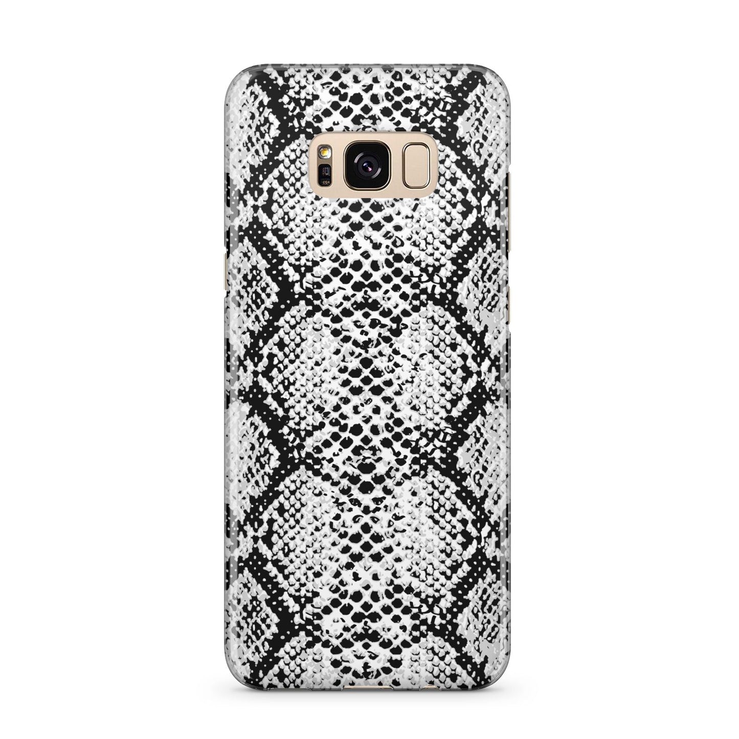 Black Snakeskin Samsung Galaxy S8 Plus Case