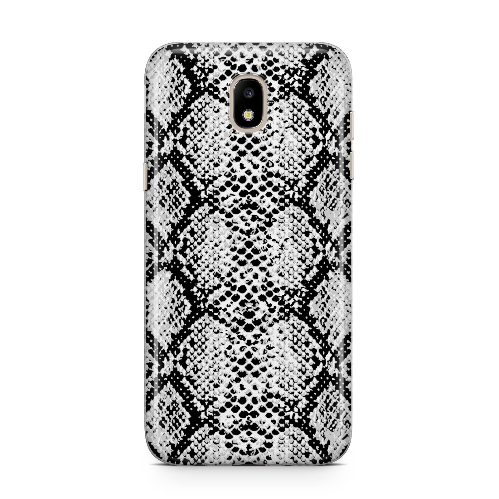 Black Snakeskin Samsung J5 2017 Case