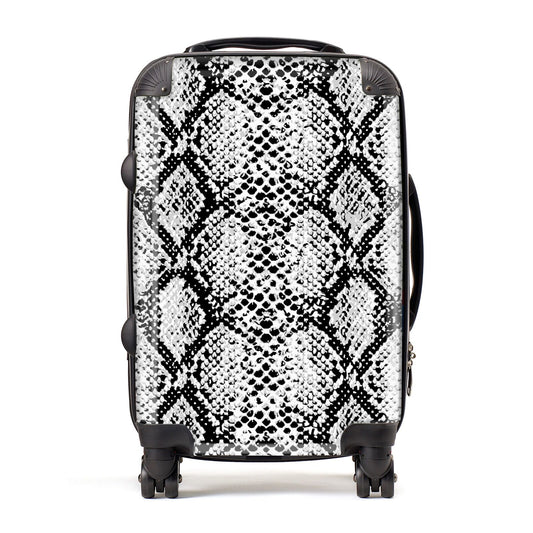 Black Snakeskin Suitcase