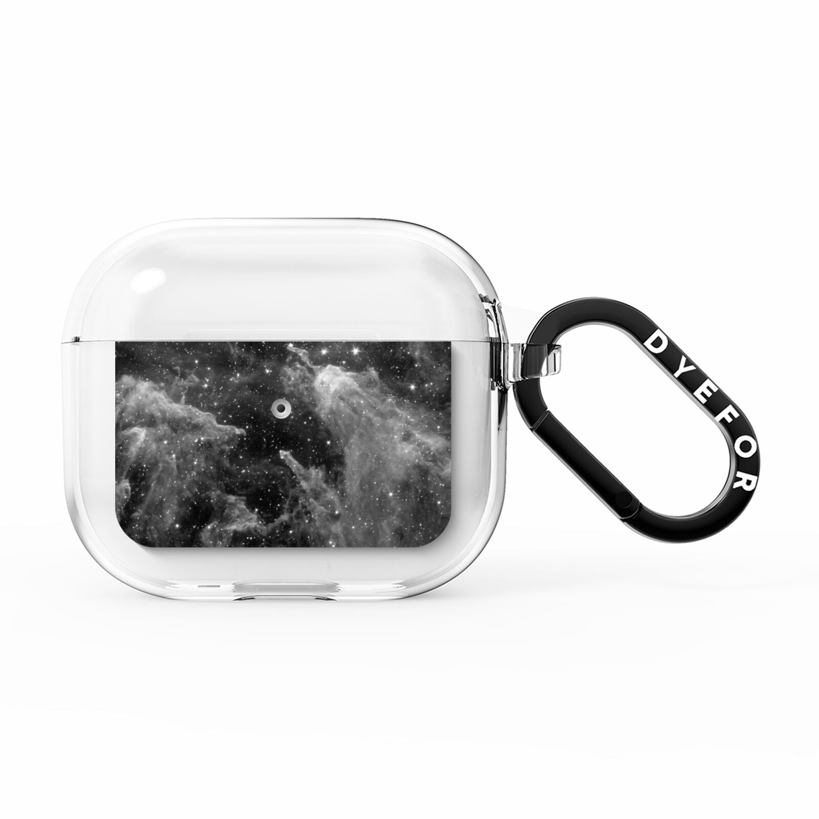 Black Space AirPods Clear Case 3rd Gen