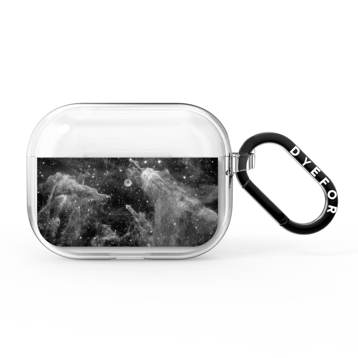 Black Space AirPods Pro Clear Case