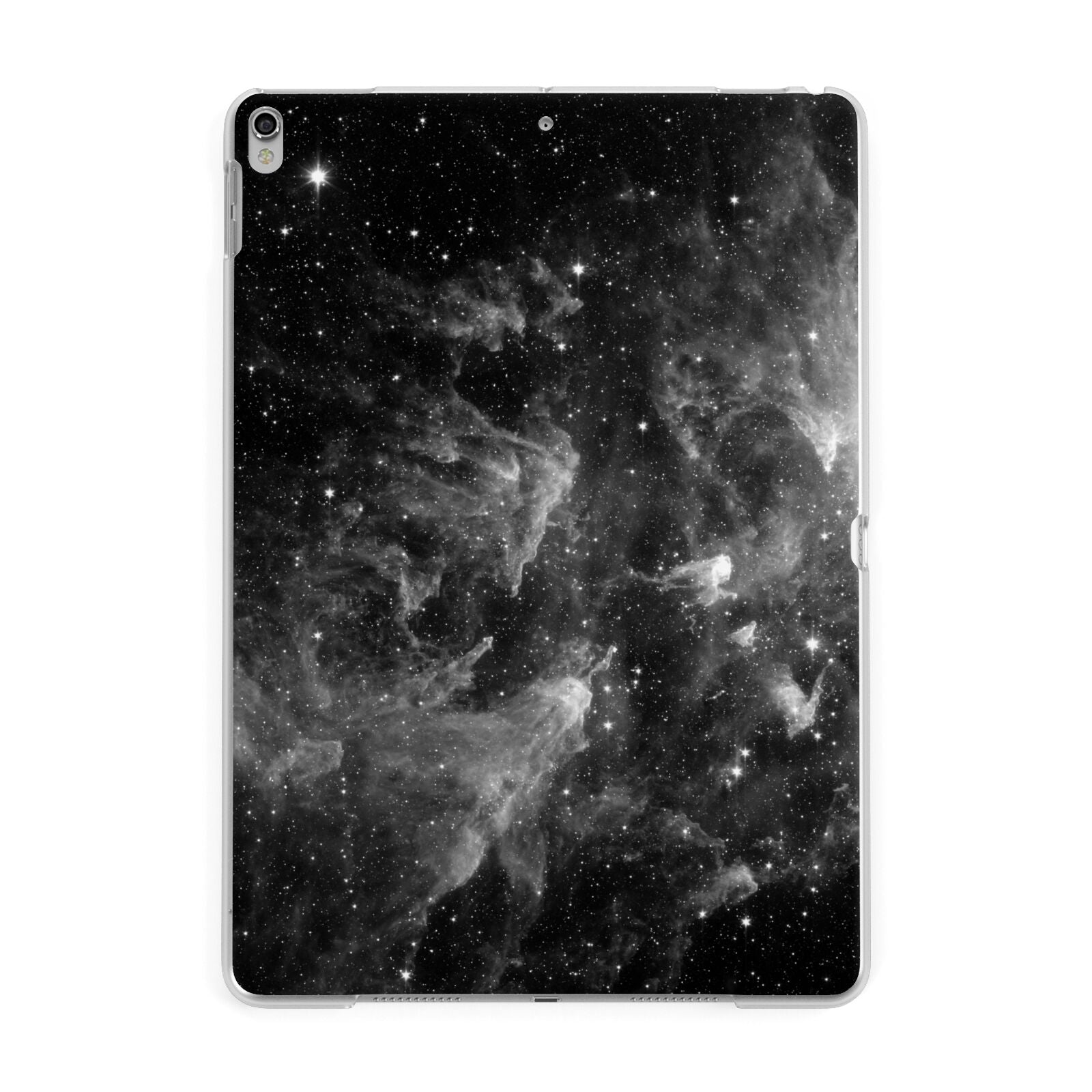 Black Space Apple iPad Silver Case