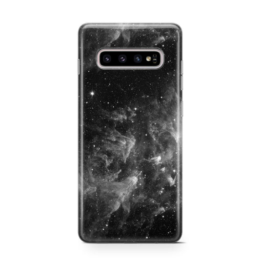 Black Space Protective Samsung Galaxy Case