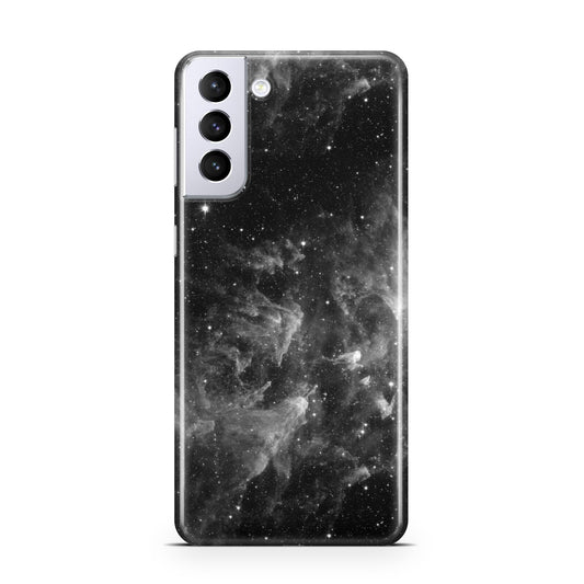 Black Space Samsung S21 Plus Phone Case