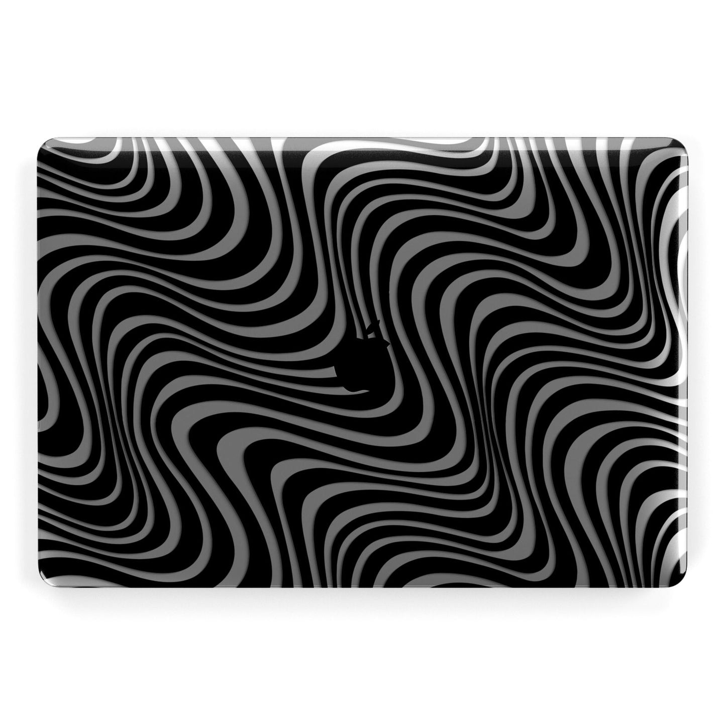 Black Wave Apple MacBook Case