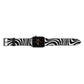 Black Wave Apple Watch Strap Landscape Image Space Grey Hardware