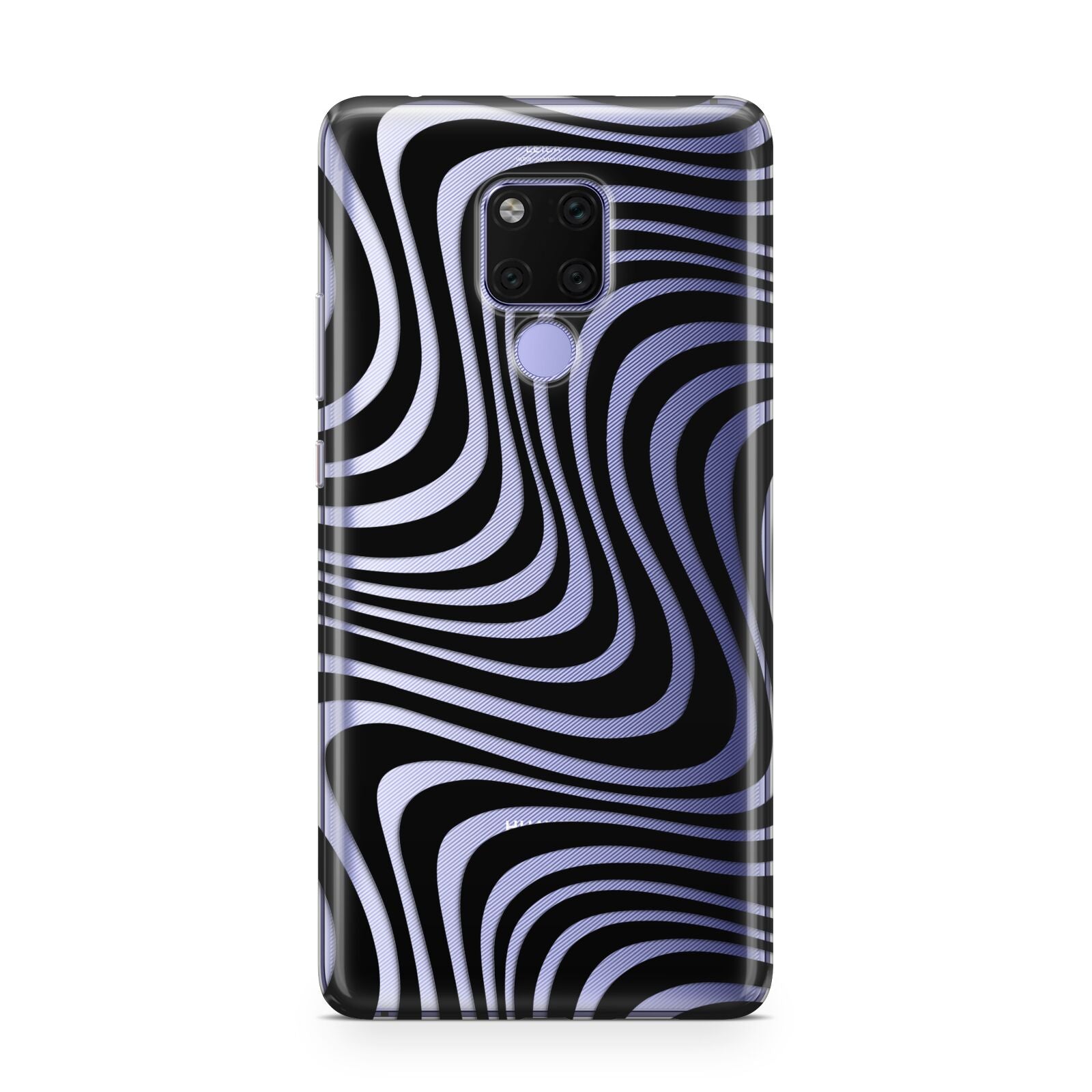 Black Wave Huawei Mate 20X Phone Case