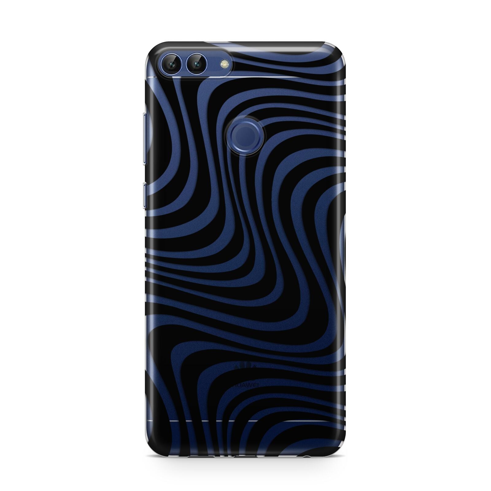 Black Wave Huawei P Smart Case