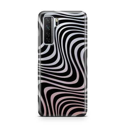 Black Wave Huawei P40 Lite 5G Phone Case