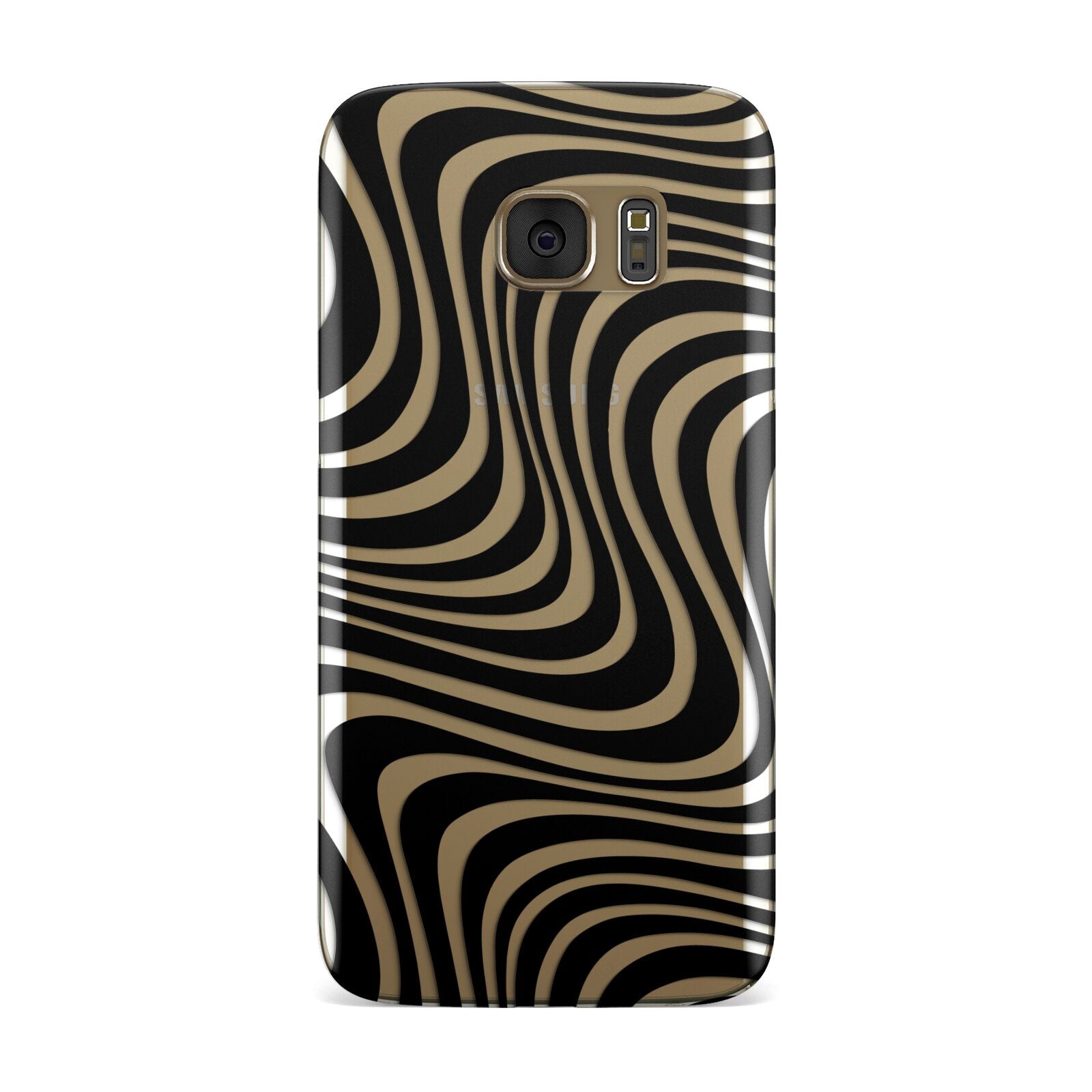 Black Wave Samsung Galaxy Case