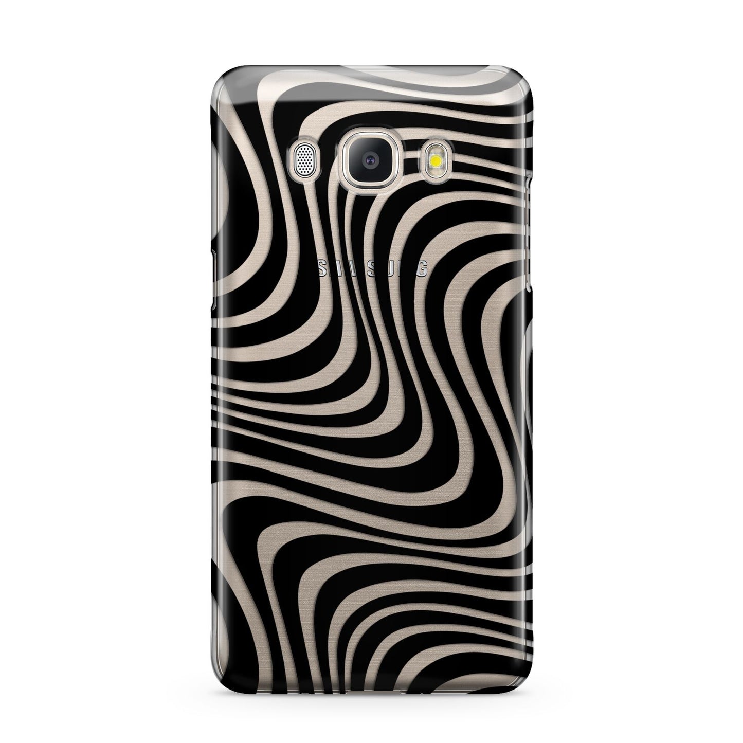 Black Wave Samsung Galaxy J5 2016 Case