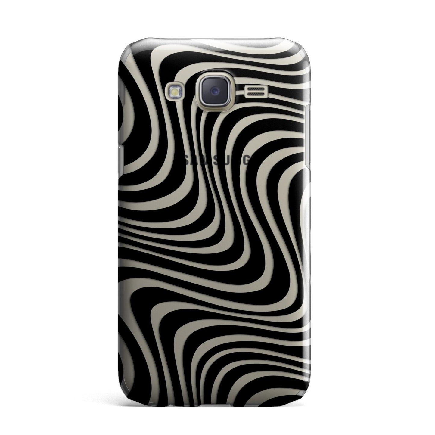 Black Wave Samsung Galaxy J7 Case