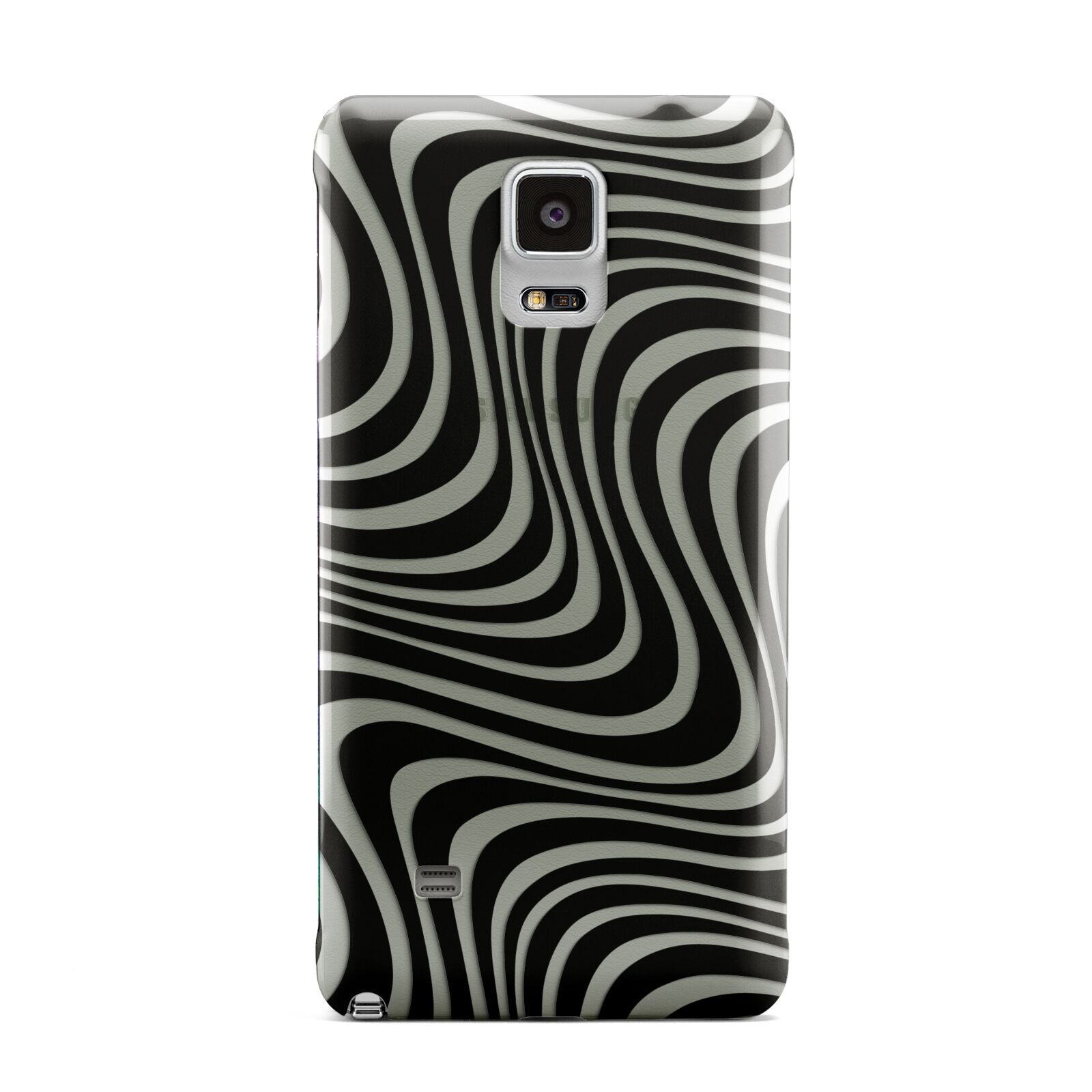 Black Wave Samsung Galaxy Note 4 Case