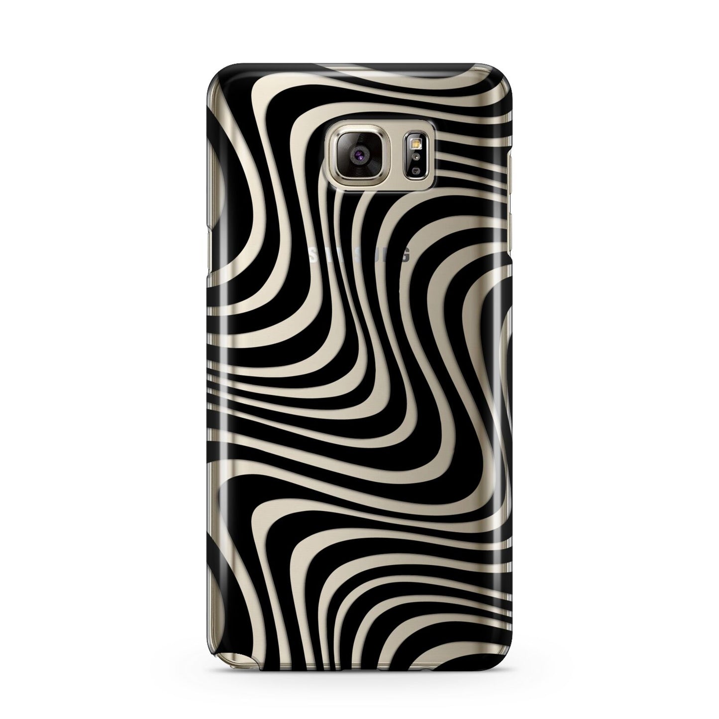 Black Wave Samsung Galaxy Note 5 Case