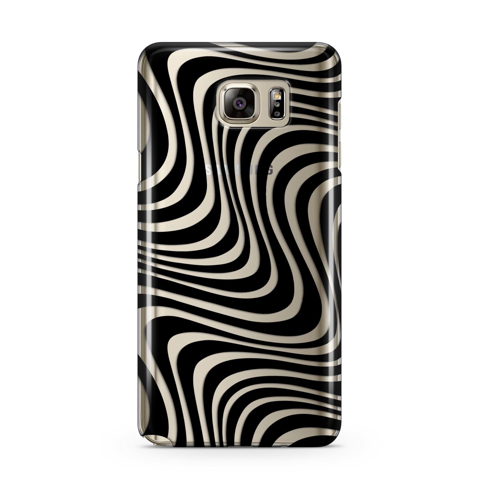 Black Wave Samsung Galaxy Note 5 Case