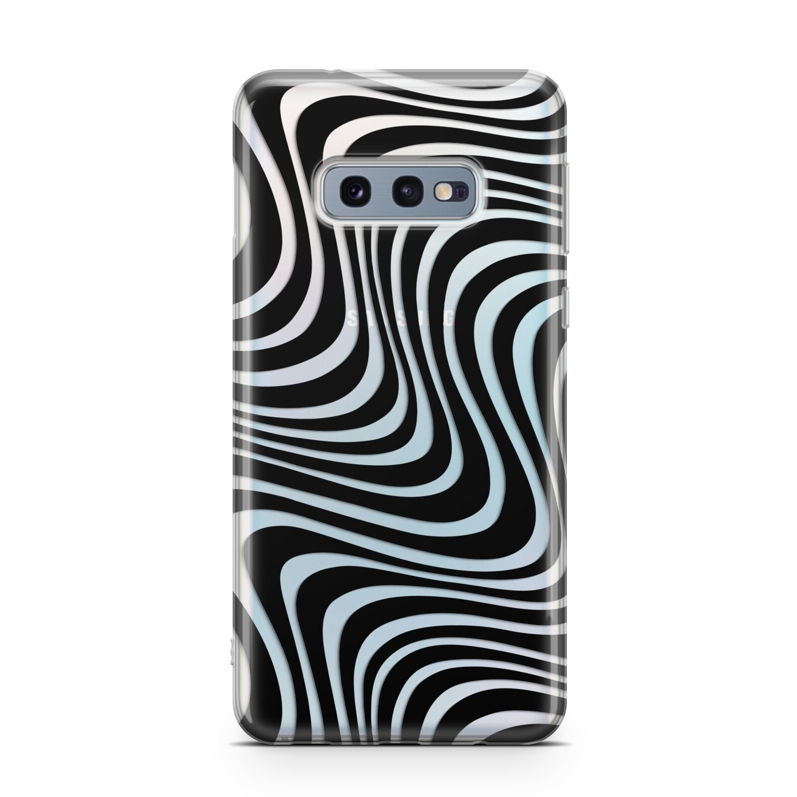 Black Wave Samsung Galaxy S10E Case