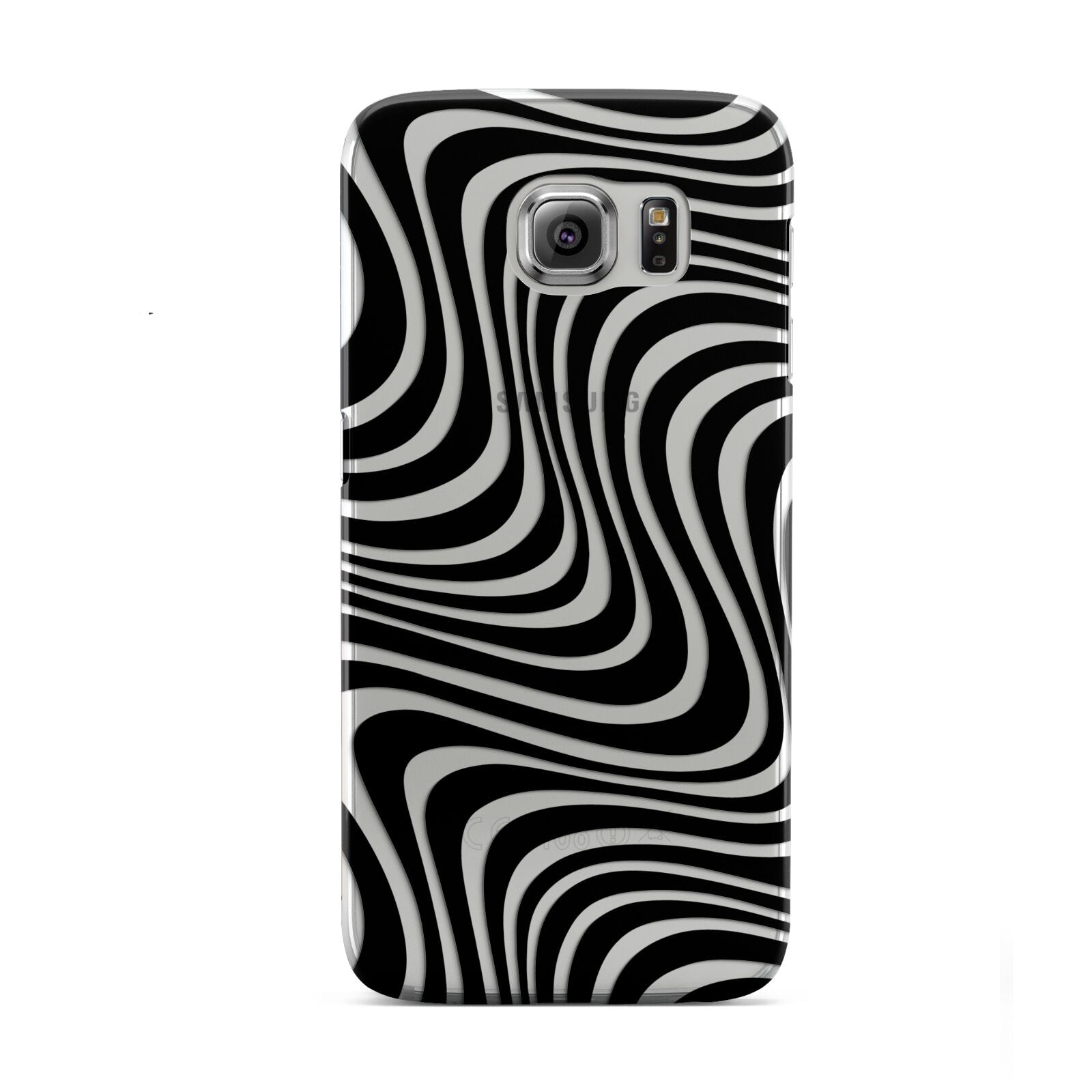 Black Wave Samsung Galaxy S6 Case