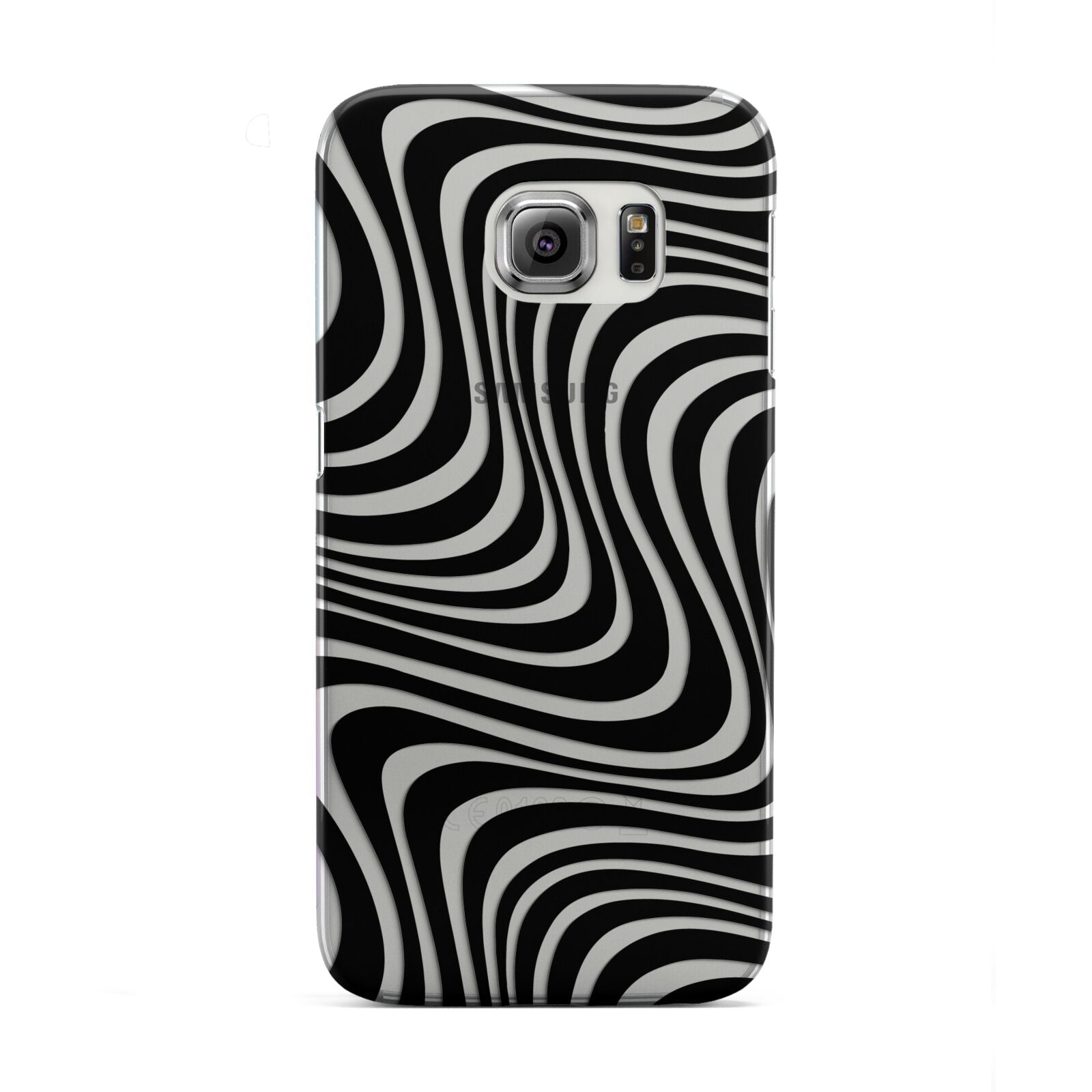 Black Wave Samsung Galaxy S6 Edge Case