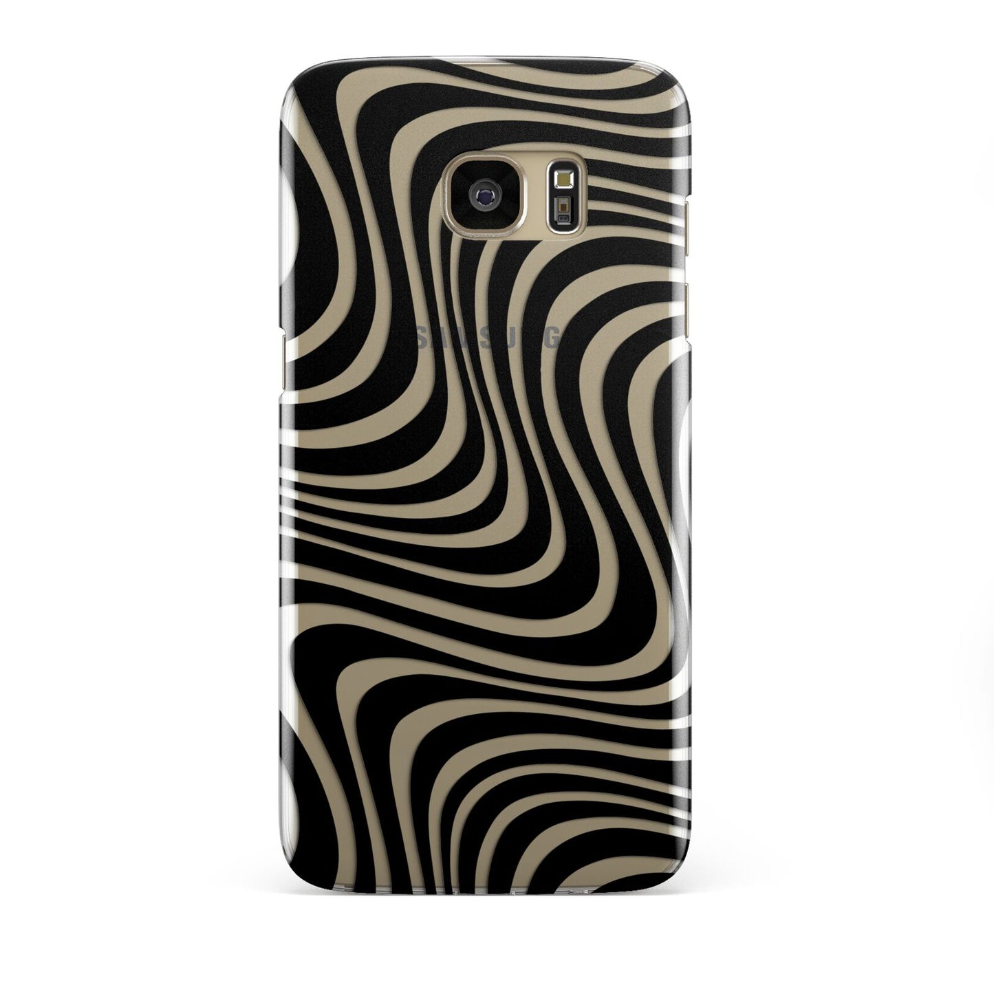 Black Wave Samsung Galaxy S7 Edge Case