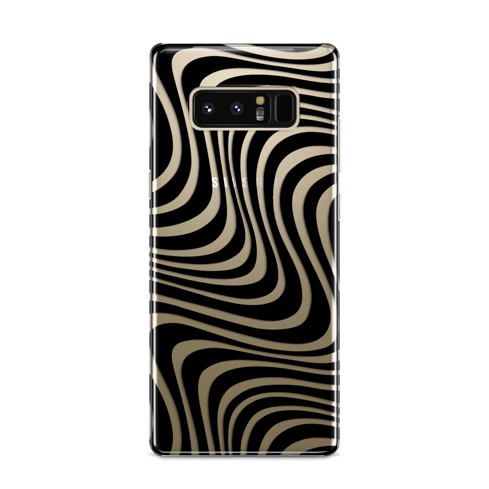 Black Wave Samsung Galaxy S8 Case