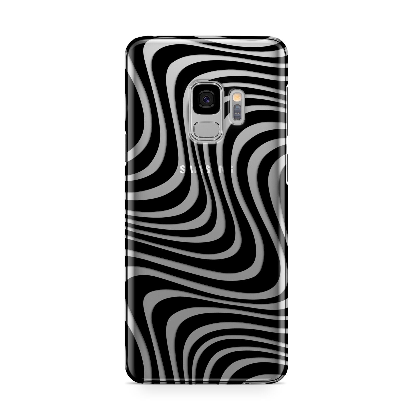 Black Wave Samsung Galaxy S9 Case