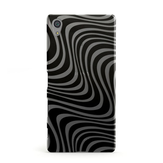 Black Wave Sony Xperia Case