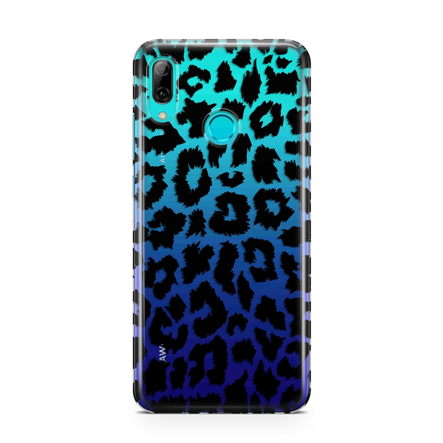 Black White Leopard Print Huawei P Smart 2019 Case