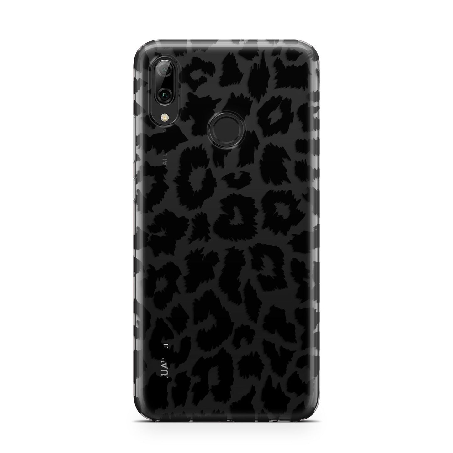 Black White Leopard Print Huawei Y7 2019