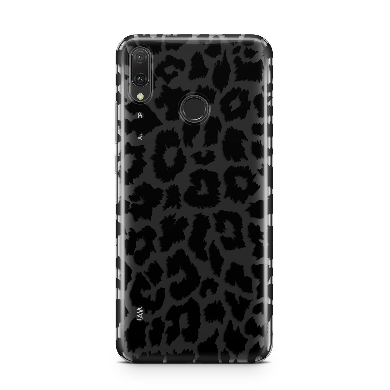 Black White Leopard Print Huawei Y9 2019