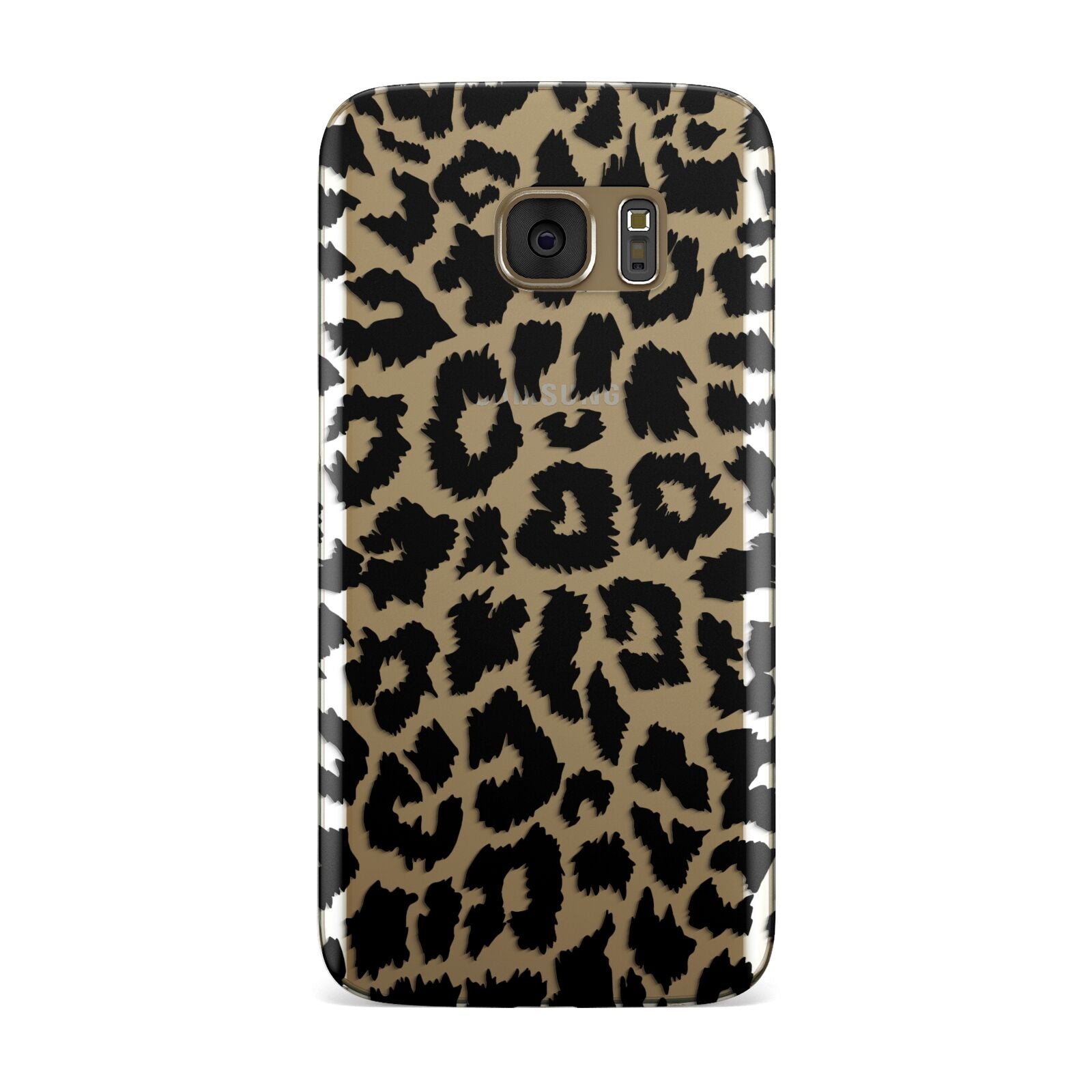 Black White Leopard Print Samsung Galaxy Case