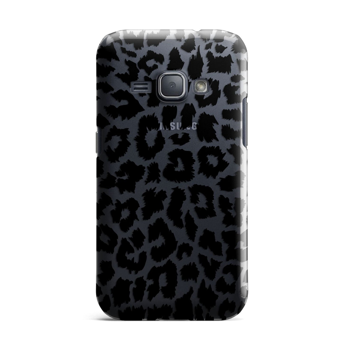 Black White Leopard Print Samsung Galaxy J1 2016 Case