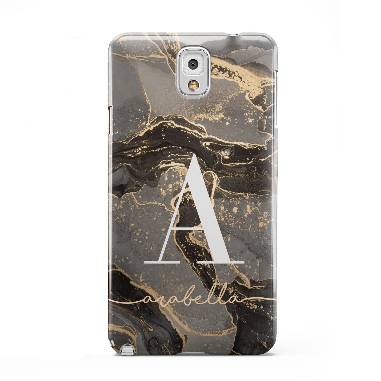 Black and Gold Marble Samsung Galaxy Note 3 Case