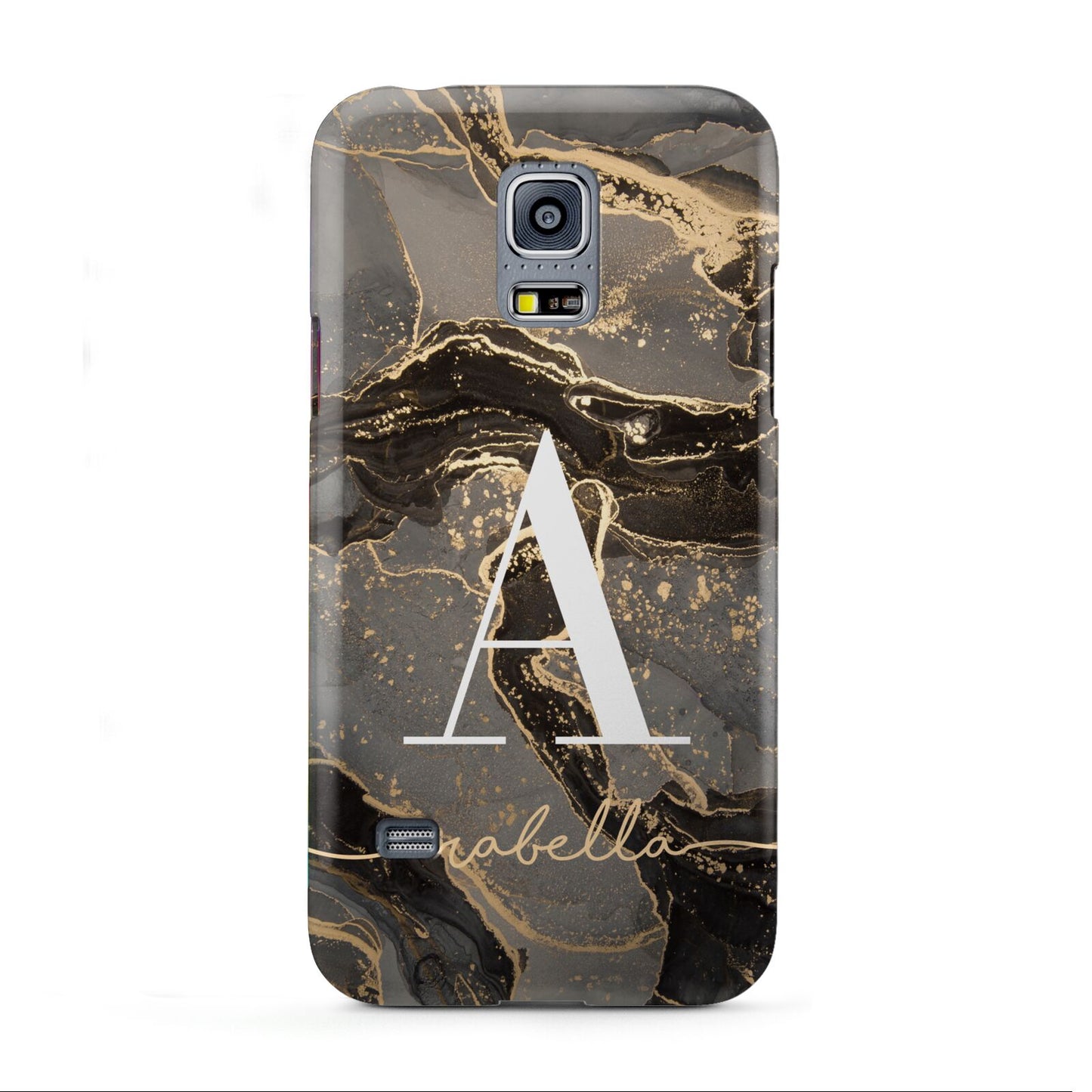 Black and Gold Marble Samsung Galaxy S5 Mini Case