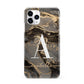 Black and Gold Marble iPhone 11 Pro 3D Snap Case