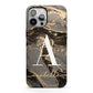 Black and Gold Marble iPhone 13 Pro Max Full Wrap 3D Tough Case