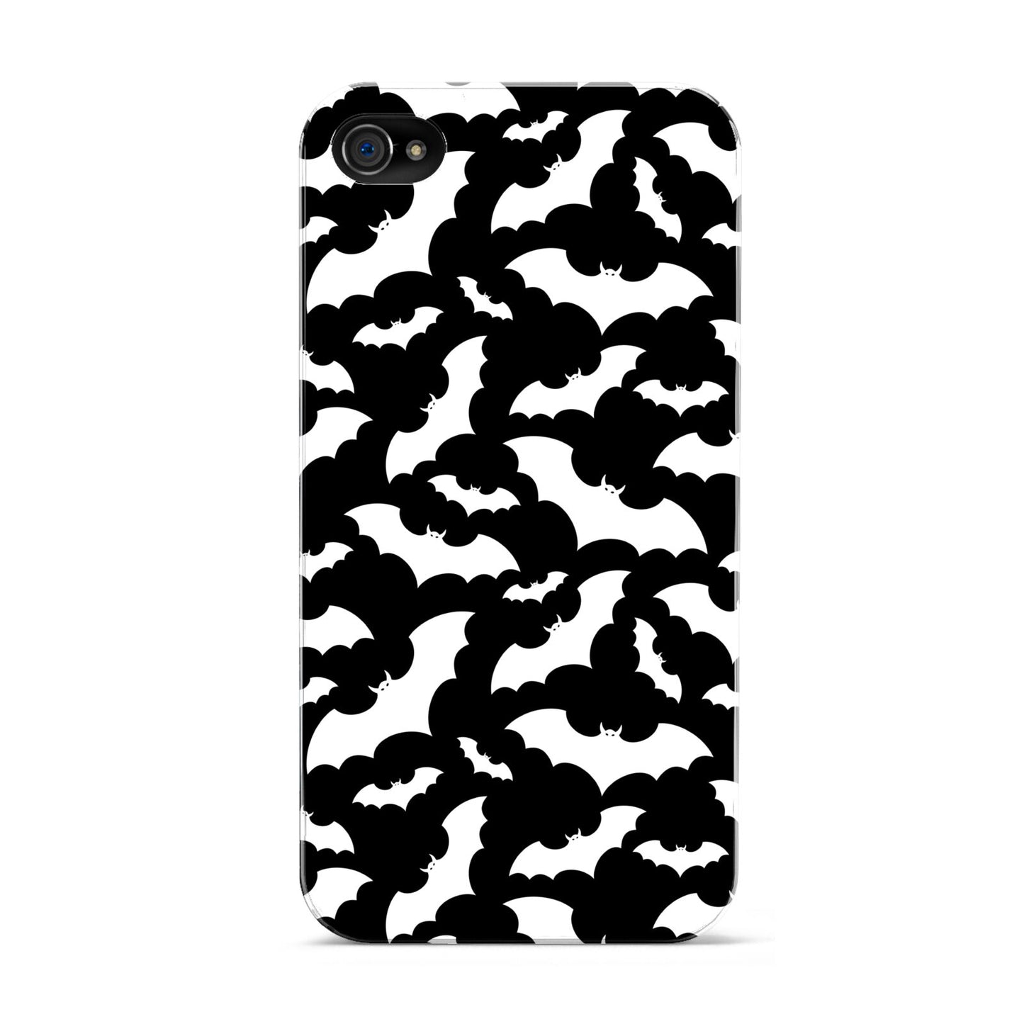 Black and White Bats Apple iPhone 4s Case