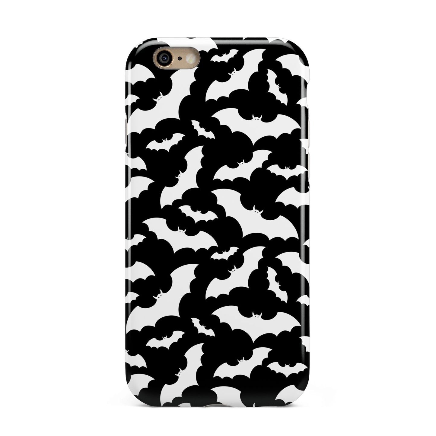 Black and White Bats Apple iPhone 6 3D Tough Case