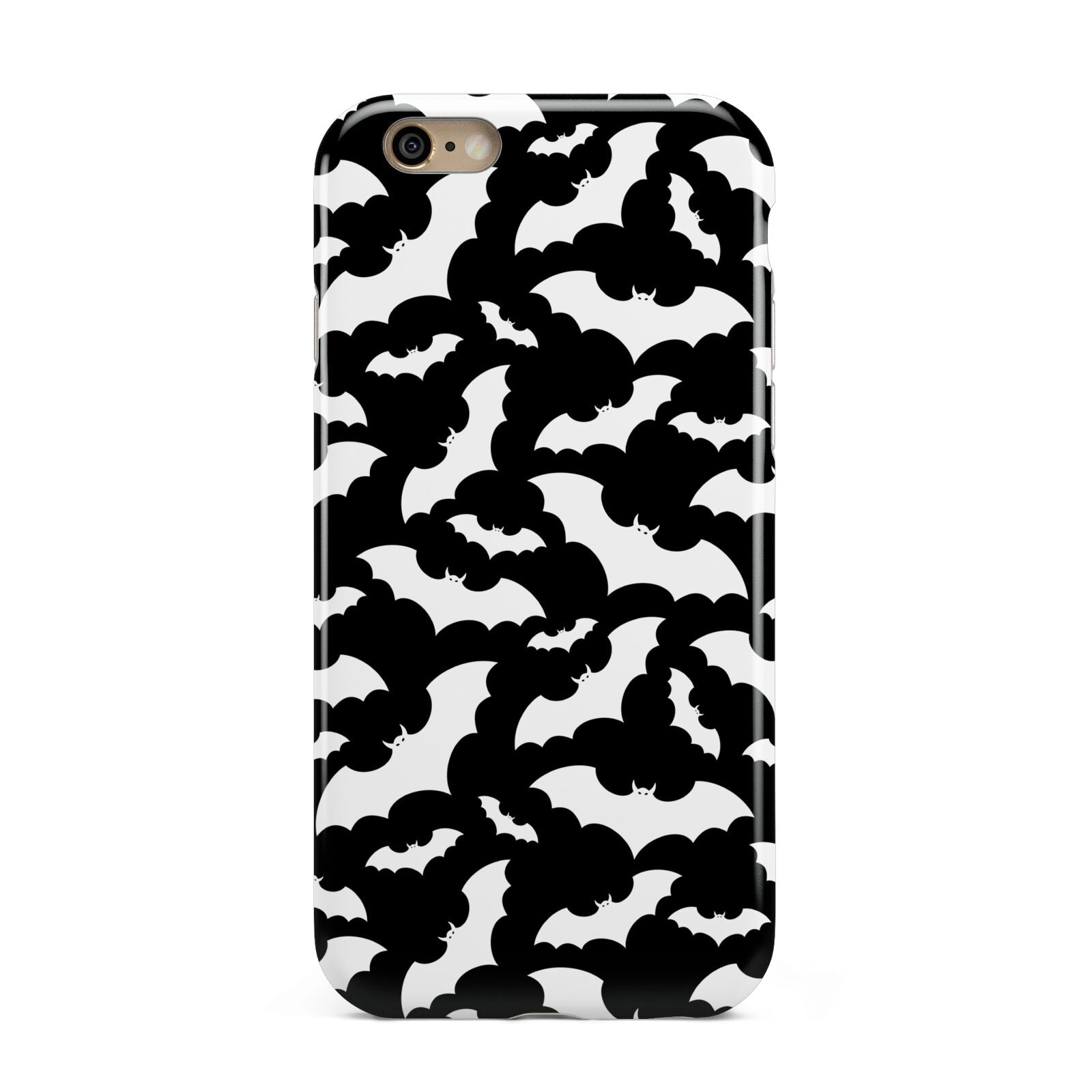 Black and White Bats Apple iPhone 6 3D Tough Case