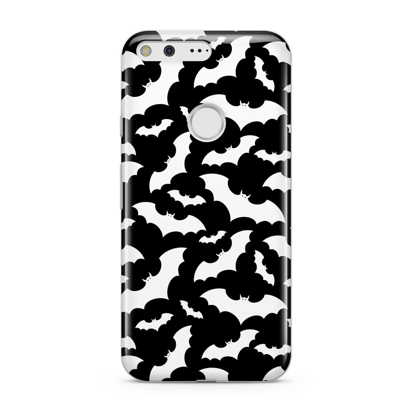 Black and White Bats Google Pixel Case