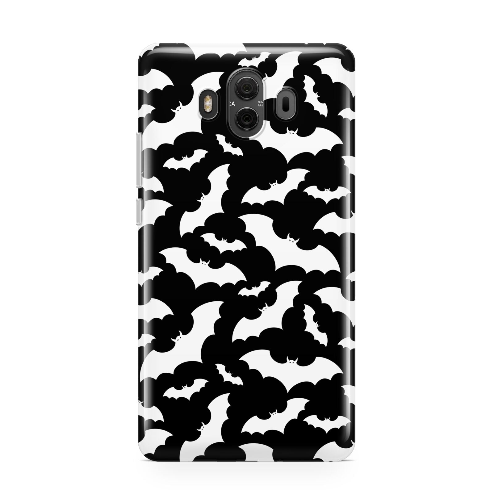 Black and White Bats Huawei Mate 10 Protective Phone Case