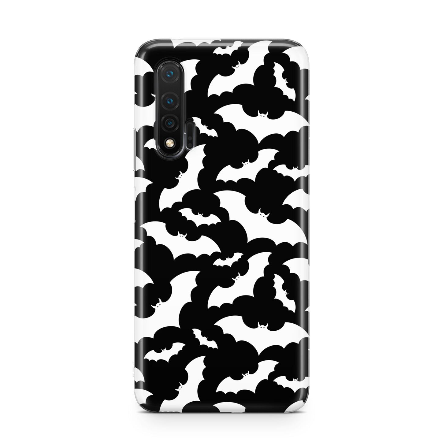 Black and White Bats Huawei Nova 6 Phone Case