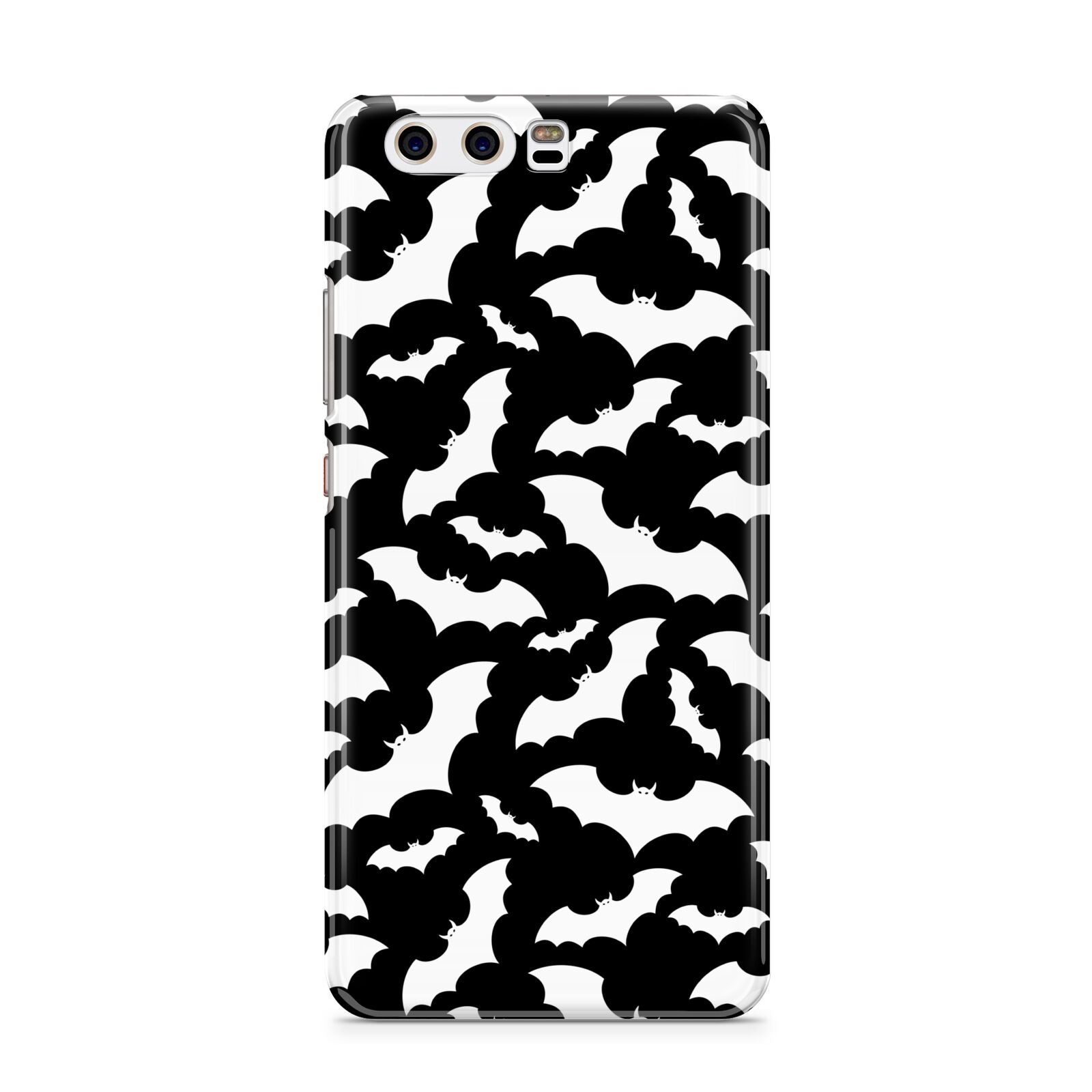 Black and White Bats Huawei P10 Phone Case